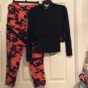Hip hop dance costume